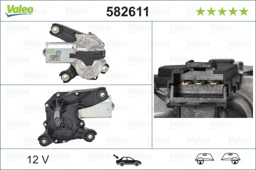 VALEO 582611 SILNIK WYCIER. OPEL ASTRA G - 2