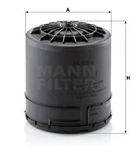 Mann-Filter TB 15 001 z KIT Wkład osuszacza powiet - 1