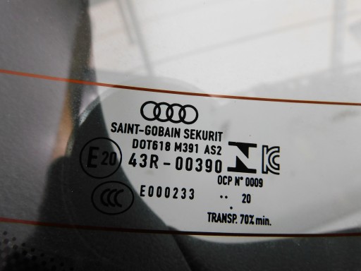 Задні двері багажника Audi E-Tron 4KE LY9T - 5