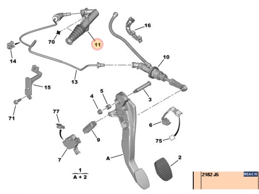 Комплект CITOREN C4 C5 DS4 PEUGEOT 508 2.0 HDI - 3