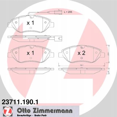 Диски Zimmermann Alfa ROMEO Mito 281mm - 3