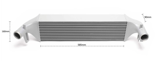 SKODA FABIA II Typ 5J 1.4TSI RS Intercooler Kit TA - 2