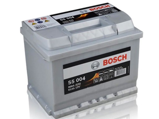 Акумулятор BOSCH SILVER S5004 61AH 600A - 6