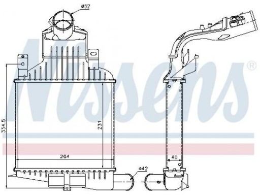 ІНТЕРКУЛЕР OPEL ZAFIRA B 1.6 2.0 ASTRA H 1.6 2.0 - 2