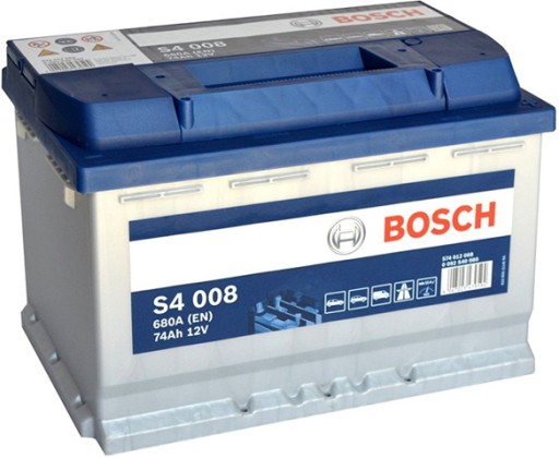 Аккумулятор BOSCH S4 74AH 680A 74ah - 1