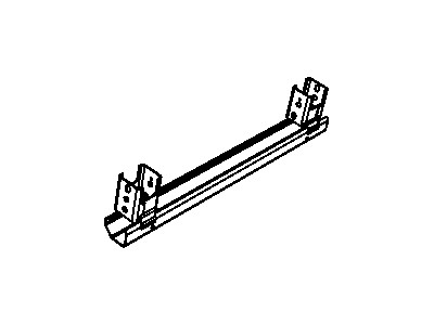 JEEP FRAME ПЕРЕДНІЙ ПРОМІНЬ WRANGLER JK 2D 4D 07-17 - 3