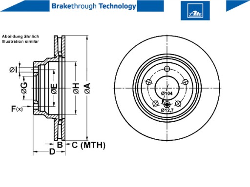 TARCZE HAMULCOWE 2SZT BMW 1 kabriolet 123 d (E88) - 2