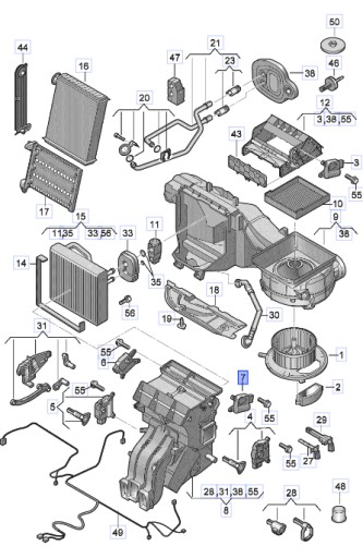 МОТОР РЕГУЛЯТОРА ОБІГРІВАЧА SEAT 5Q0907511K OE - 5