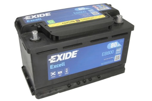 Стартовий акумулятор Exide EB800 - 2