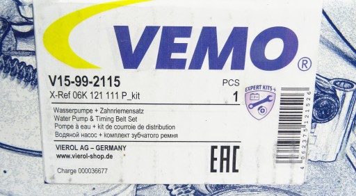 Корпус термостата VEMO V15-99-2115 - 6