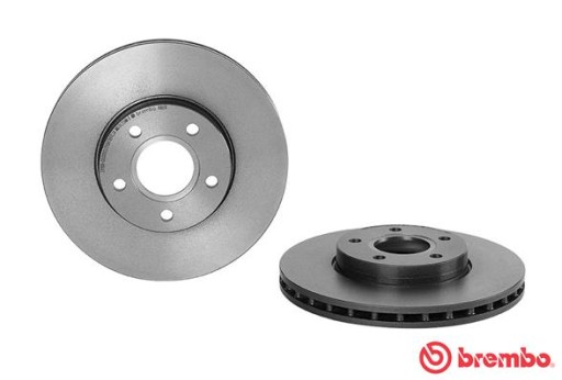 BREMBO TARCZE KLOCKI P T FORD FOCUS MK3 278MM - 3