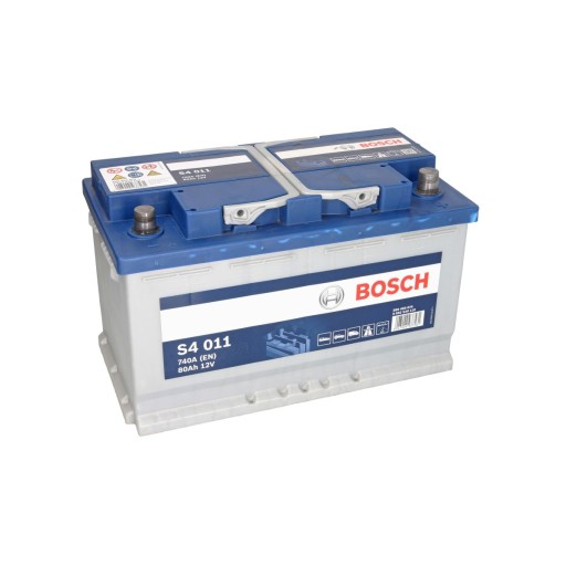Аккумулятор BOSCH S4 80AH 740A P+ - 3