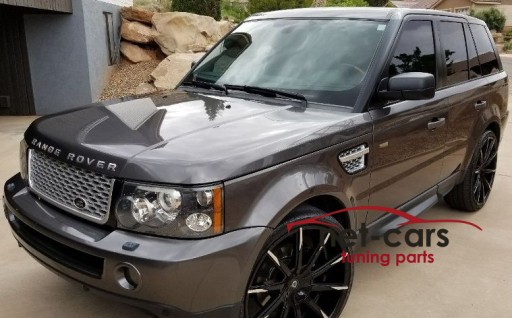 Решітка на вході RANGE ROVER SPORT L320 05 -08 глянець RB - 12