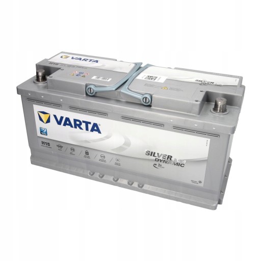 Akumulator VARTA START&STOP AGM 105Ah 950A P+ - 1