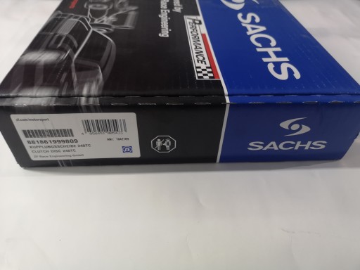 Sachs 881861 999809 диск зчеплення - 1