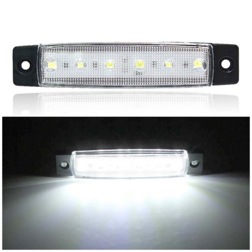 10x 6led 12V 24V світлодіодні габаритні лампи - 5