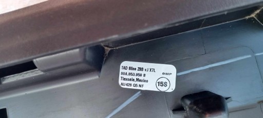 Молдинг двері лівий передній AUDI Q5 FY 2017 80A853959B - 5