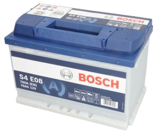 Акумулятор Bosch EFB 12V 70AH 760a Bosch 0 092 S4E 081 start stop STOP & GO - 3