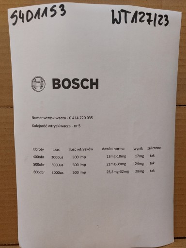 НАСОС-ФОРСУНКА VW 1.4 TDI 1.9 TDI BOSCH 0414720035 - 3