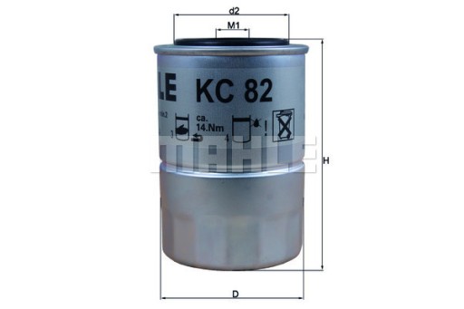 Паливний фільтр KNECHT KC82D En Distribution - 3