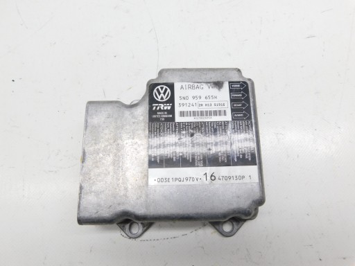 SENSOR AIRBAG PASSAT CC CAYENNE TIGUAN 5N0959655H - 5