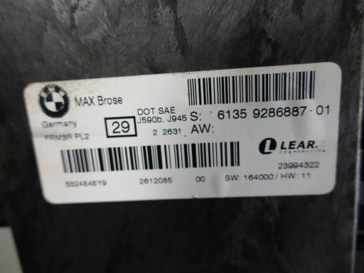 BMW X1 E84 LIFT блок управління фарами FRM3R модуль ламп - 3