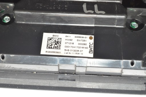BMW G07 X7 автоматическое управление кондиционером 9458539 - 6