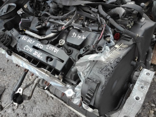Двигун VW Golf GTD 2.0 TDI CUN 93 тис. км - 7