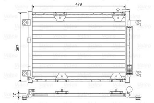 КОНДЕНСАТОР 814444 VALEO - 3