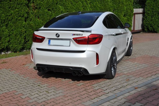 BMW X6 F16 спойлер Волан спойлер на люк якість!! - 9