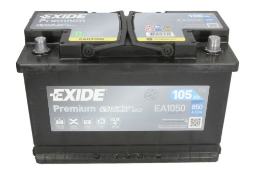 Akumulator EXIDE 12V 105Ah/850A PREMIUM P+ - 3