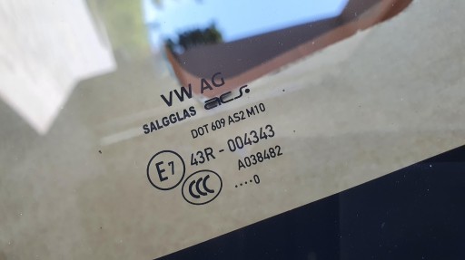 Бічне вікно кузова VW T6.1 7la847711 - 5