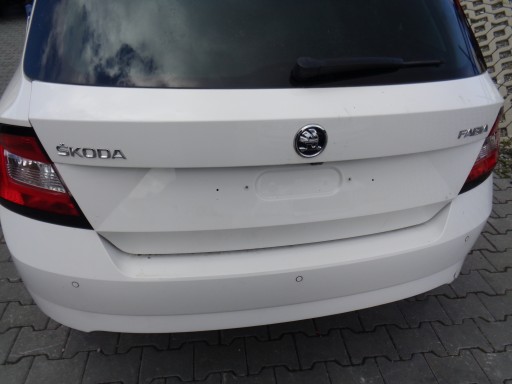 SKODA FABIA III 3 HB кришка багажника LF9F 14R - 2