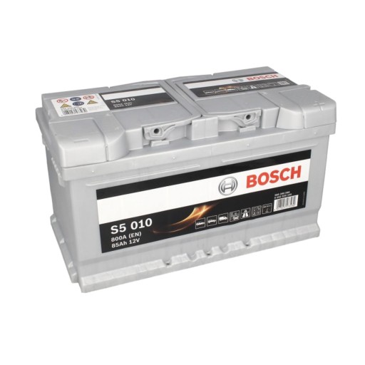 Аккумулятор BOSCH S5 85AH 800A P+ - 10