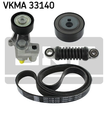 SKF VKMA 33140 поліклиновий ремінь комплект - 6