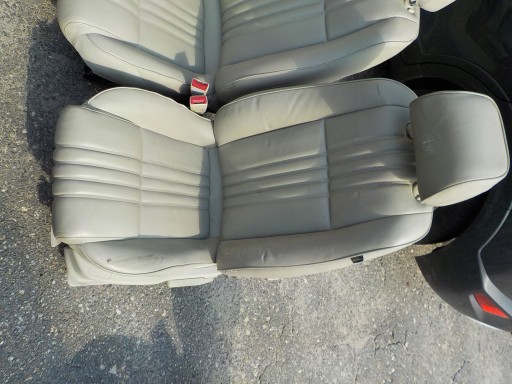 fotel fotele skóra komplet alfa romeo 159 sedan - 2