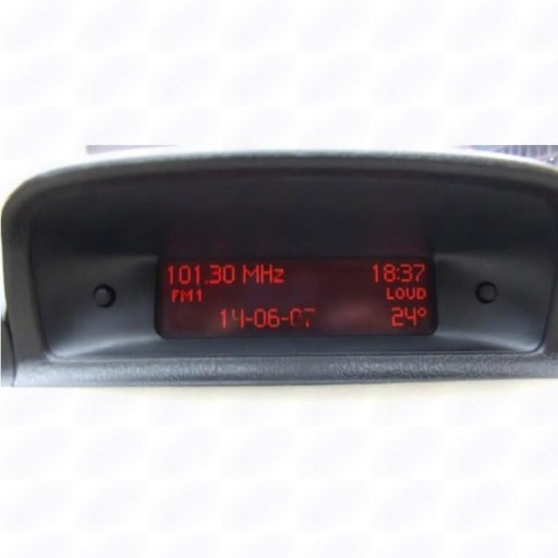 WYŚWIETLACZ LCD RADIO ACC CITROEN C5 XSARA PEUGEOT - 2