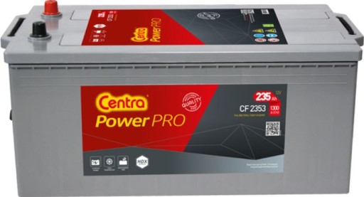 Akumulator CENTRA POWER PRO CF2353 235AH 1300A - 1
