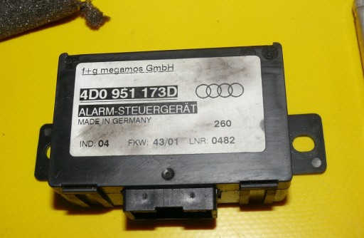 Іммобілайзер комп'ютер ключ запалювання для AUDI S6 A6 C5 4.2 - 3