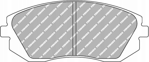 Klocki FERODO FCP1639H DS2500 Subaru Forester - 2