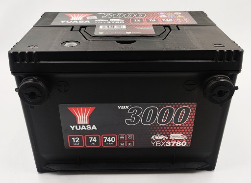 Akumulator Yuasa YBX 3780 12V 74Ah 740A L+ USA - 4