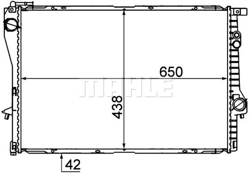 MAHLE КУЛЕР CR281000P - 6