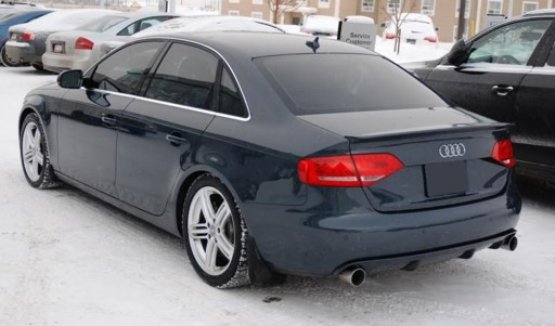 AUDI A4 B8 седан 2008-2012 спойлер DTM якість!!! - 8