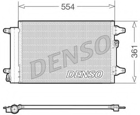 DENSO DCN32015 Skraplacz, klimatyzacja - 3