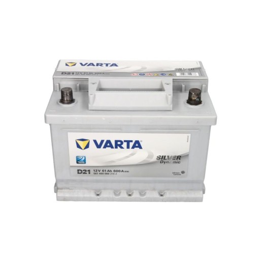 Akumulator Varta Silver Dynamic 61Ah 600A P+ - 2