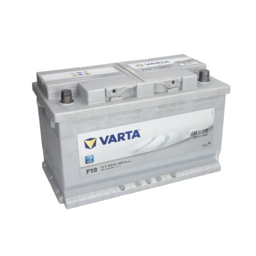 АКУМУЛЯТОР 85AH / 800A P + / - VARTA SILVER DYNAMIC - 10