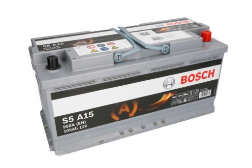 Akumulator BOSCH 12V 105Ah/950A START&STOP P+ - 2