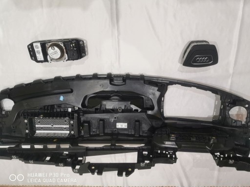 Audi A6 A7 C8 шкіра гладка чорна подушка безпеки Headup - 10