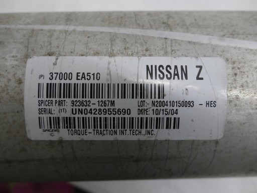NISSAN PATHFINDER R51 4.0 задній приводний вал 06R - 4
