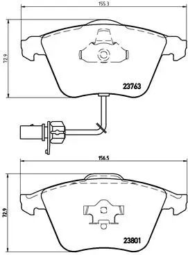 BREMBO TARCZE+KLOCKI PRZÓD AUDI A6 C6 A8 D3 321MM - 9